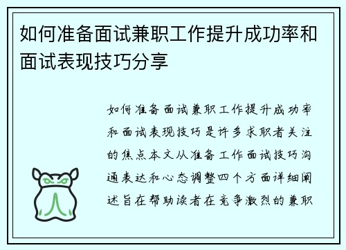 /uploads/images/20250727/ru-he-zhun-bei-mian-shi-jian-zhi-gong-zuo-ti-sheng-cheng-gong-lyu-huo-mian-shi-biao-xian-ji-qiao-fen-xiang.webp