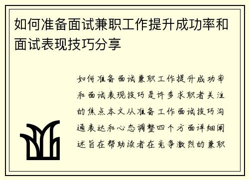 /uploads/images/20250728/ru-he-zhun-bei-mian-shi-jian-zhi-gong-zuo-ti-sheng-cheng-gong-lyu-huo-mian-shi-biao-xian-ji-qiao-fen-xiang.webp